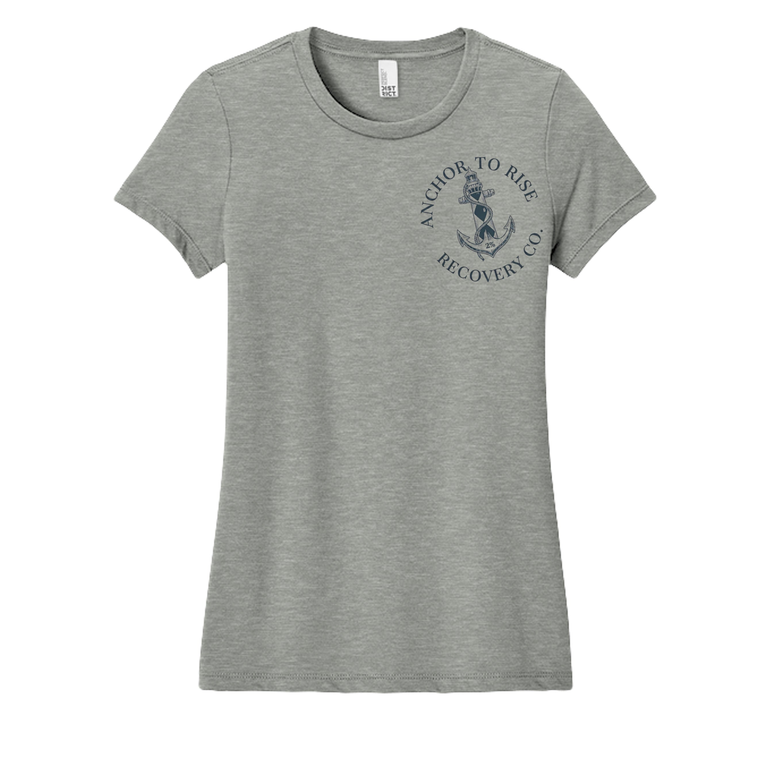 Heathered Grey - DM130L - FRONT