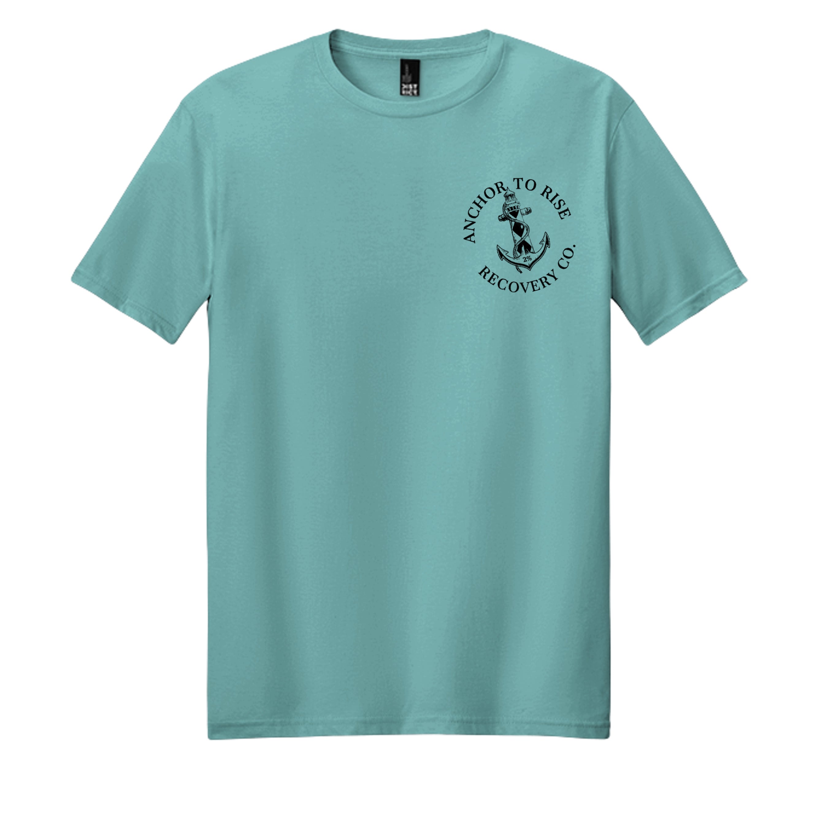 Heathered Eucalyptus Blue - DM108 - FRONT