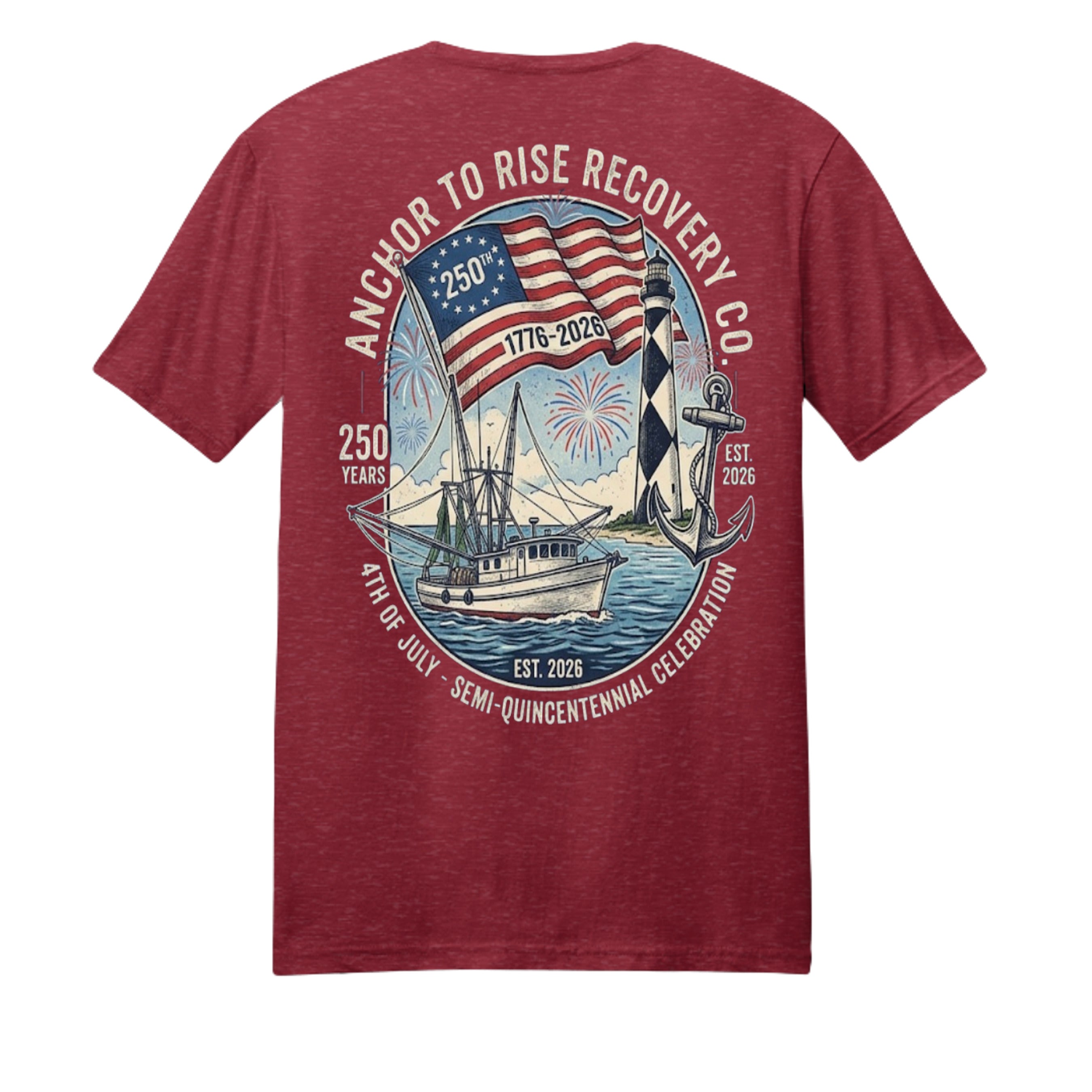 Red Fleck - DM108 - BACK